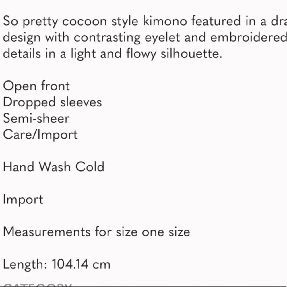 NWT Free People Catania Embroidered Kimon…